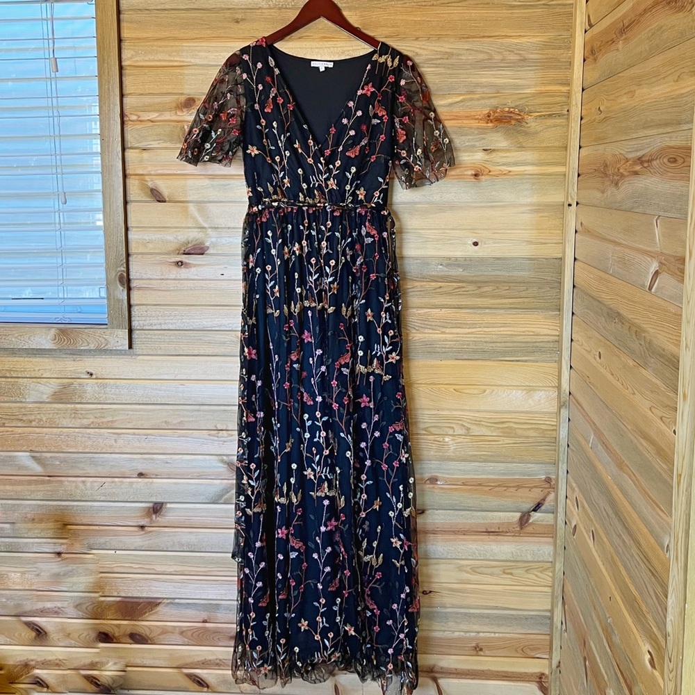 Baltic Born- Marseille Embossed Maxi Dress